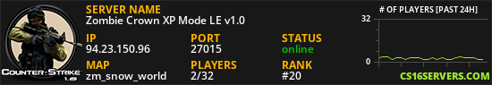Zombie Crown XP Mode LE v1.0