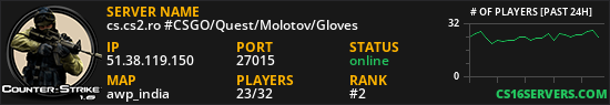 cs.cs2.ro #CSGO/Quest/Molotov/Gloves