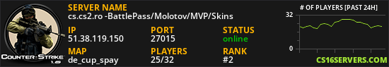 cs.cs2.ro -BattlePass/Molotov/MVP/Skins