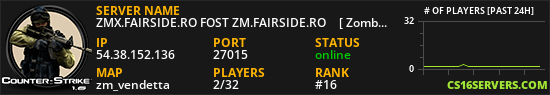 ZMX.FAIRSIDE.RO FOST ZM.FAIRSIDE.RO ★ [ Zombie Plague 6.3 ] Fast AmmoPacks