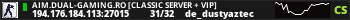 AIM.DUAL-GAMING.RO [CLASSIC SERVER + VIP]