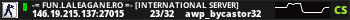 -= FUN.LALEAGANE.RO =- [International Server]