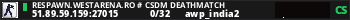 RESPAWN.WESTARENA.RO # CSDM DEATHMATCH