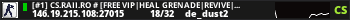 [#1] CS.RAII.RO # [FREE VIP|HEAL GRENADE|REVIVE|XP|LEVELS|MVP]