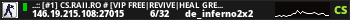 ..:: [#1] CS.RAII.RO # [VIP FREE|REVIVE|HEAL GRENADE|KILL ASSIST|XP|LEVELS|MVP] ::..