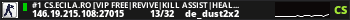 #1 CS.ECILA.RO [VIP FREE|REVIVE|KILL ASSIST|HEAL GRENADE|MVP|SKINS]