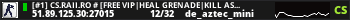 [#1] CS.RAII.RO # [FREE VIP|HEAL GRENADE|KILL ASSIST|REVIVE|XP|LEVELS|MVP]