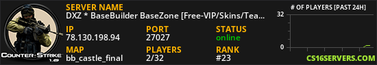 DXZ * BaseBuilder BaseZone [Free-VIP/Skins/Teams/Shop]