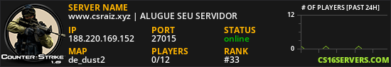 www.csraiz.xyz | ALUGUE SEU SERVIDOR