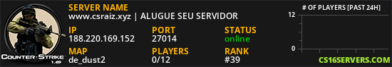 www.csraiz.xyz | ALUGUE SEU SERVIDOR